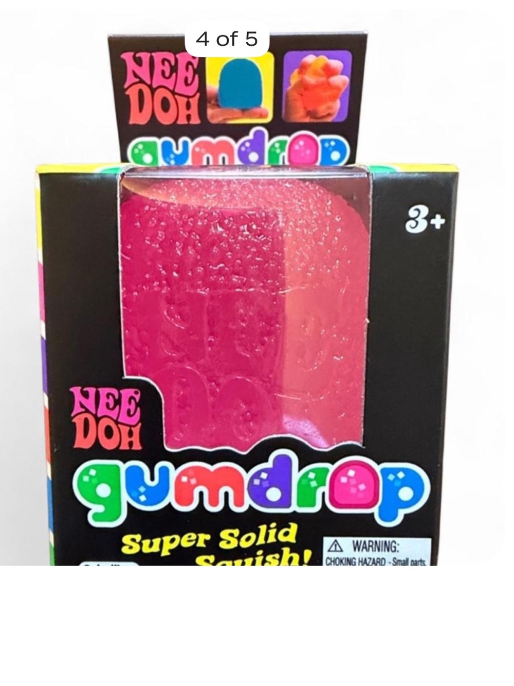 NeeDoh Pink Gumdrop